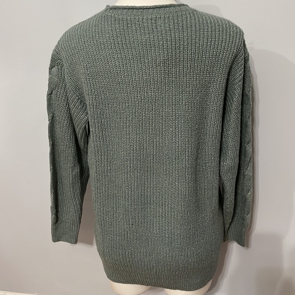 Lauren Conrad Blue Green Sweater, Size Small - Picture 5 of 7